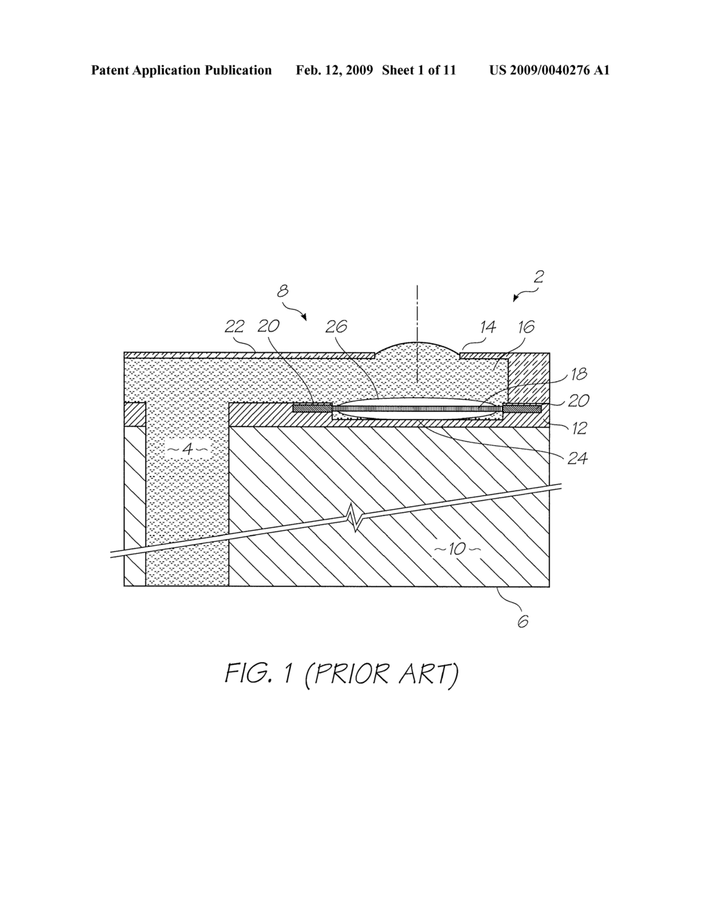 PRINTHEAD WITH HEATERS OFFSET FROM NOZZLES - diagram, schematic, and image 02