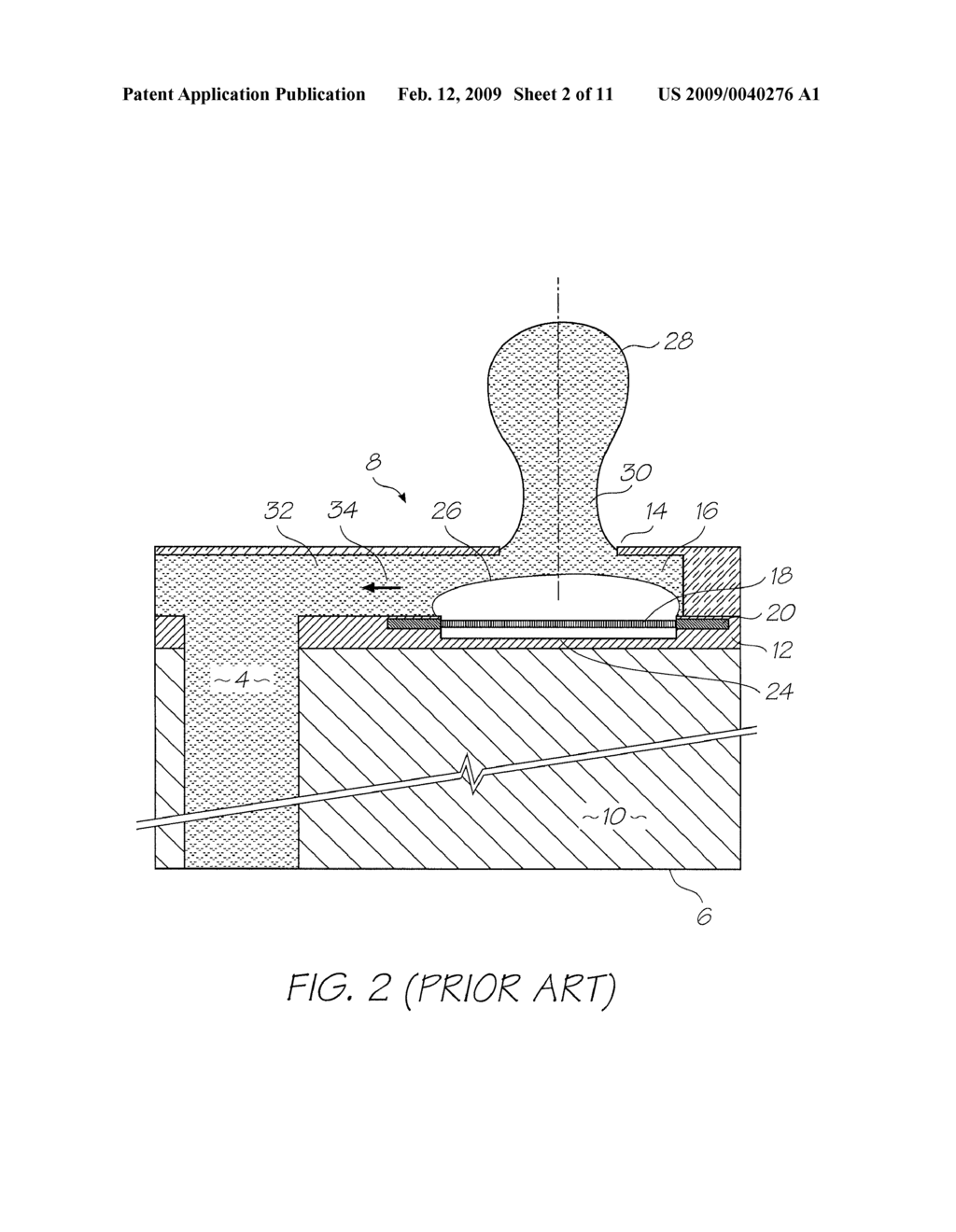 PRINTHEAD WITH HEATERS OFFSET FROM NOZZLES - diagram, schematic, and image 03