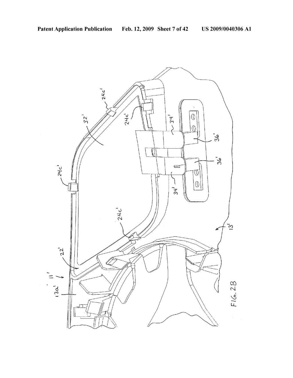 VEHICLE MIRROR ASSEMBLY WITH WIDE ANGLE ELEMENT - diagram, schematic, and image 08