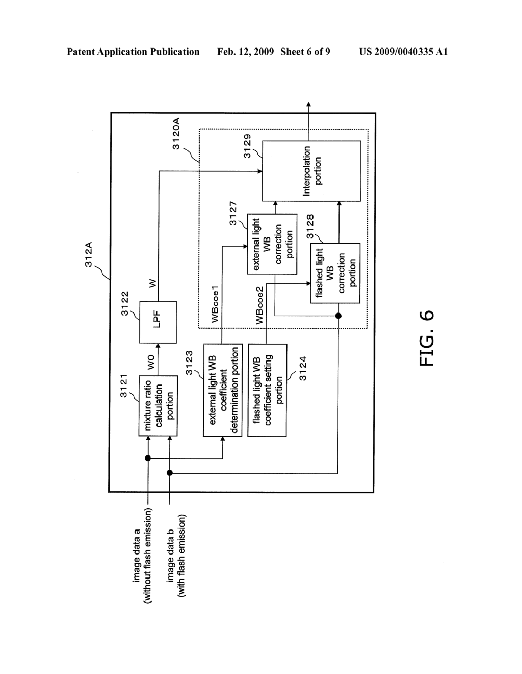 WHITE BALANCE ADJUSTMENT DEVICE, IMAGE CAPTURE DEVICE, WHITE BALANCE ADJUSTMENT METHOD, STORAGE MEDIUM, AND INTEGRATED CIRCUIT - diagram, schematic, and image 07