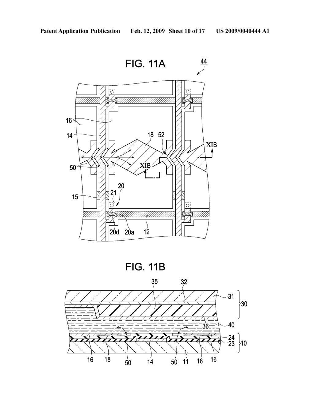 LIQUID CRYSTAL DEVICE AND ELECTRONIC APPARATUS - diagram, schematic, and image 11