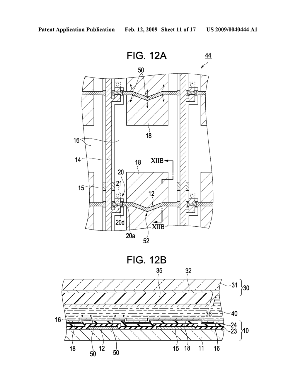 LIQUID CRYSTAL DEVICE AND ELECTRONIC APPARATUS - diagram, schematic, and image 12