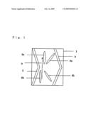 OPTICALLY ANISOTROPIC FILM, BRIGHTNESS INCREASING FILM, LAMINATED OPTICAL FILM, AND IMAGE DISPLAY DEVICE USING THE SAME diagram and image