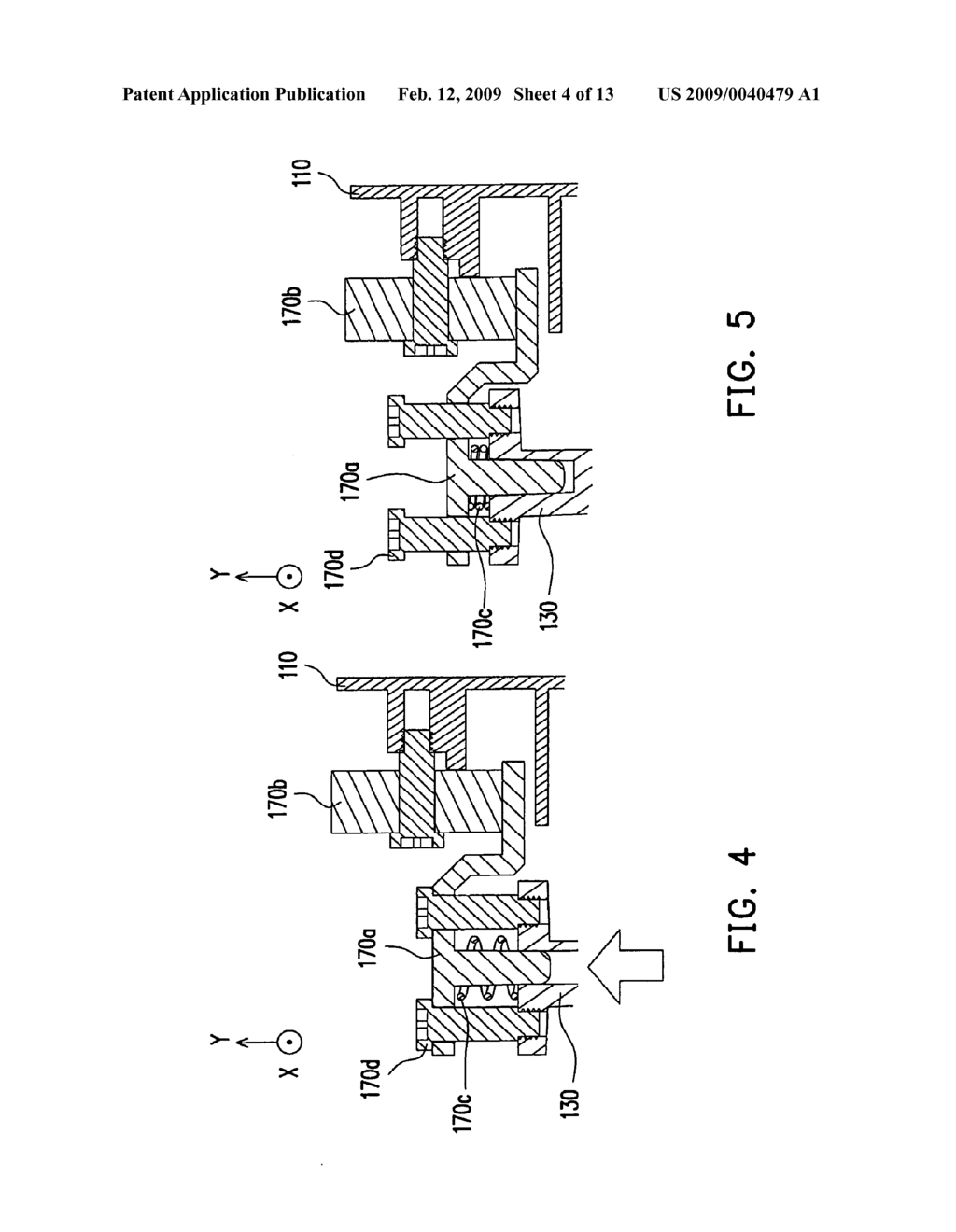 ADJUSTMENT MODULE FOR ADJUSTING A POSITION OF A LENS OF A PROJECTOR - diagram, schematic, and image 05