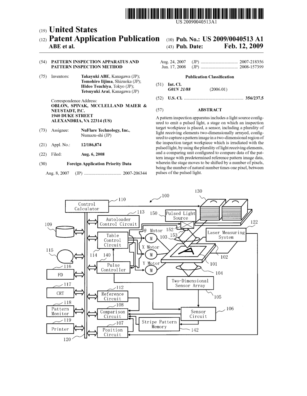 PATTERN INSPECTION APPARATUS AND PATTERN INSPECTION METHOD - diagram, schematic, and image 01