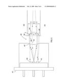 LENS STRUCTURE, OPTICAL TRANSMITTER, AND METHOD FOR PRODUCING SAME diagram and image