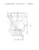 Imaging lens unit diagram and image