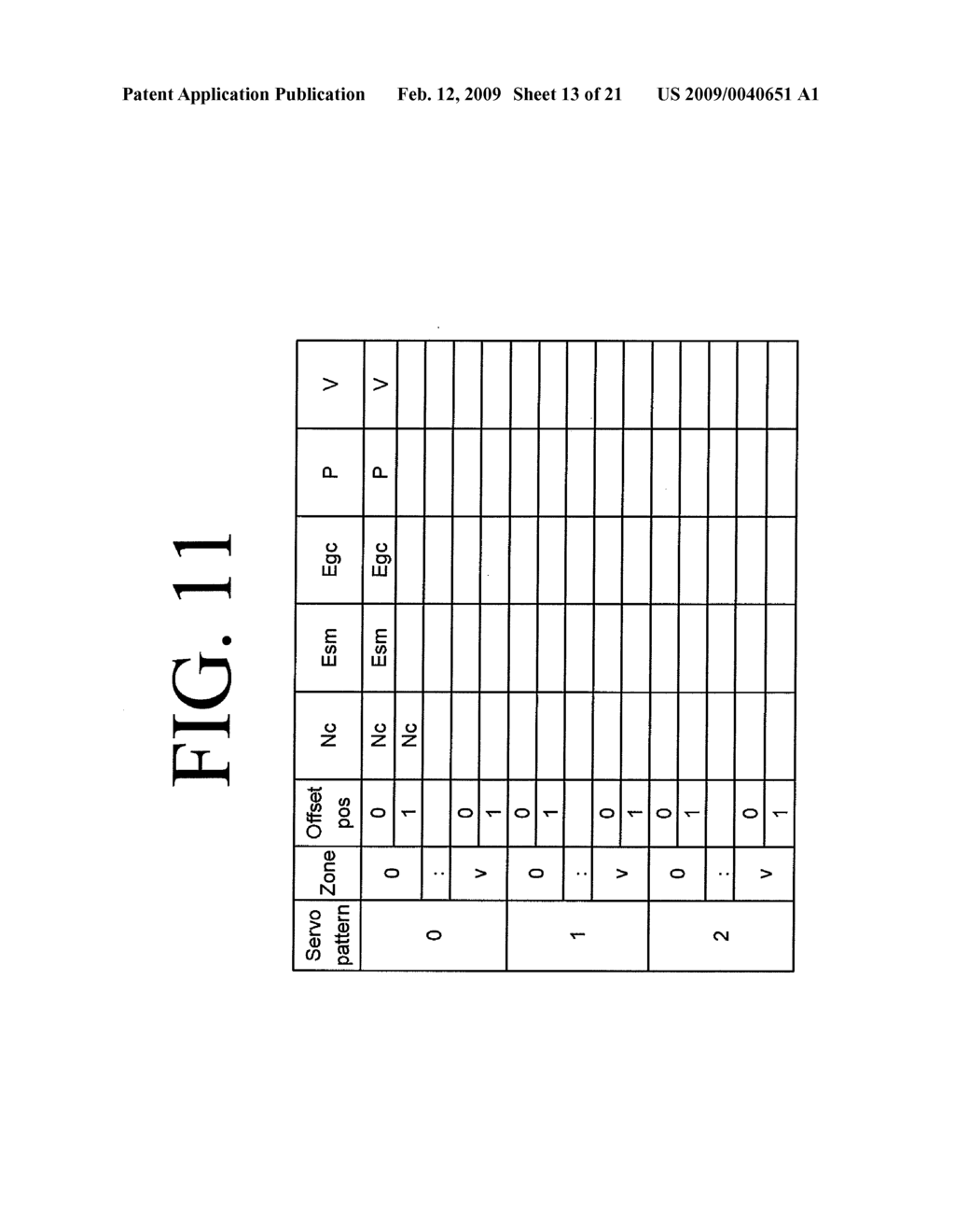 DISC APPARATUS AND METHOD OF STORING SERVO INFORMATION ON DISC MEDIUM - diagram, schematic, and image 14