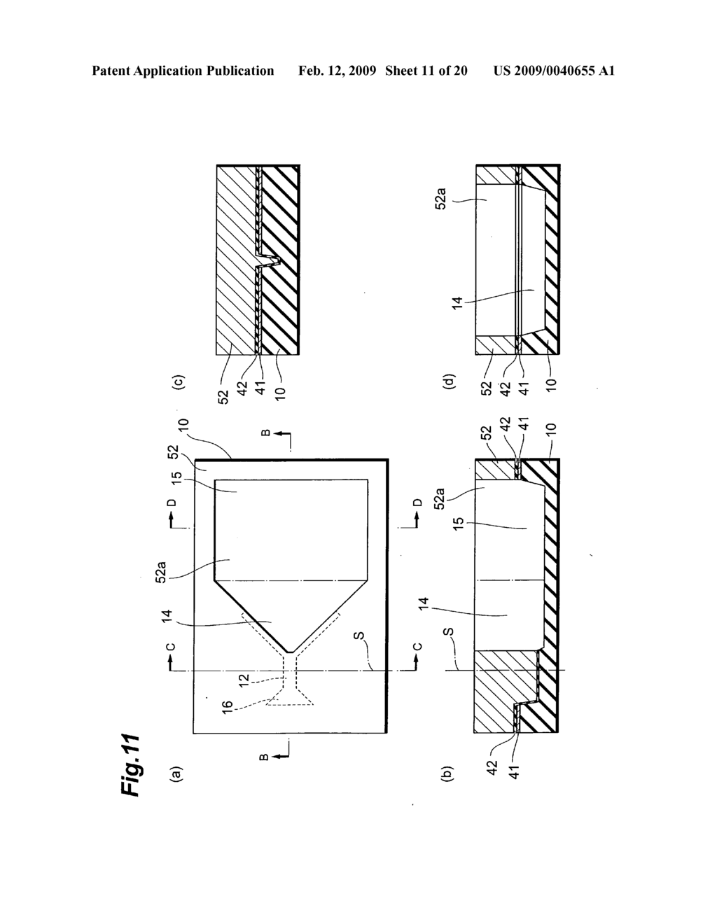 Thin-film magnetic head structure, method of manufacturing the same, and thin-film magnetic head - diagram, schematic, and image 12