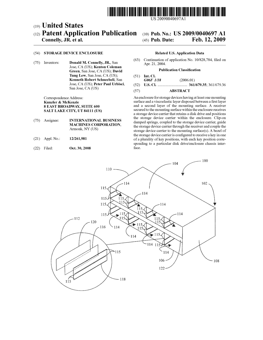 STORAGE DEVICE ENCLOSURE - diagram, schematic, and image 01