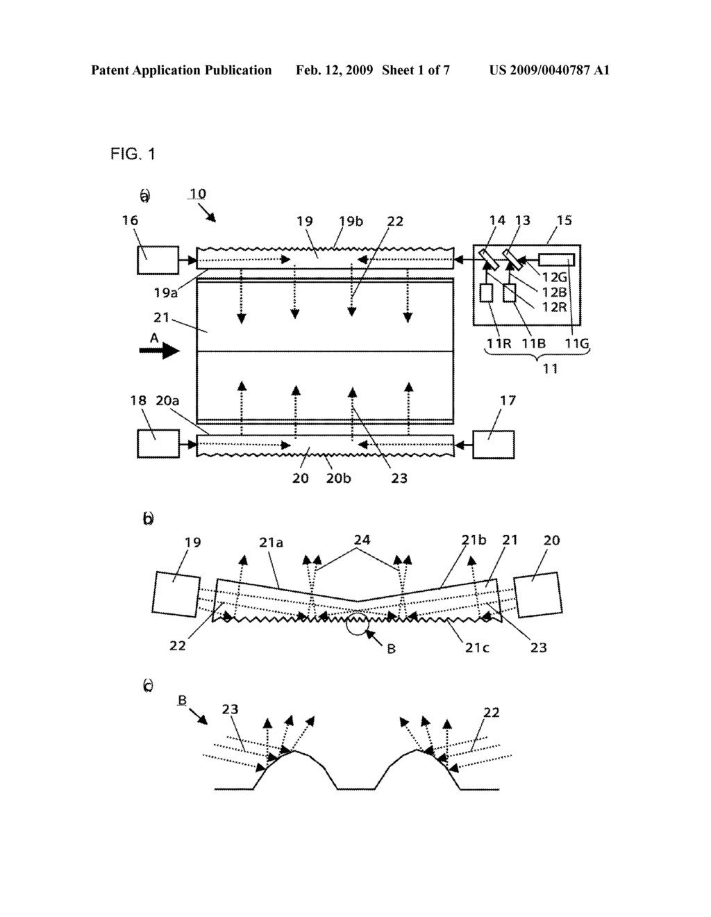 PLANAR ILLUMINATION DEVICE AND LIQUID CRYSTAL DISPLAY DEVICE USING THE SAME - diagram, schematic, and image 02