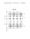 NONVOLATILE MEMORY DEVICE USING RESISTIVE ELEMENTS AND AN ASSOCIATED DRIVING METHOD diagram and image