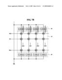 NONVOLATILE MEMORY DEVICE USING RESISTIVE ELEMENTS AND AN ASSOCIATED DRIVING METHOD diagram and image