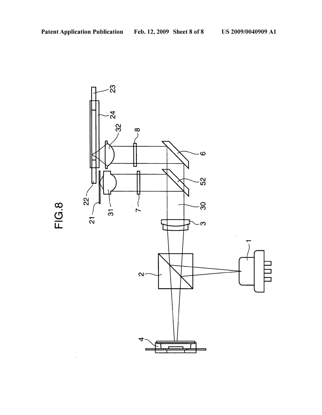 Optical head device and optical information device - diagram, schematic, and image 09