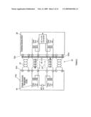 Inline power system and method for network communications diagram and image