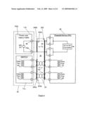 Inline power system and method for network communications diagram and image