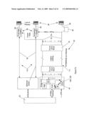 Inline power system and method for network communications diagram and image