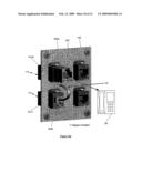 Inline power system and method for network communications diagram and image