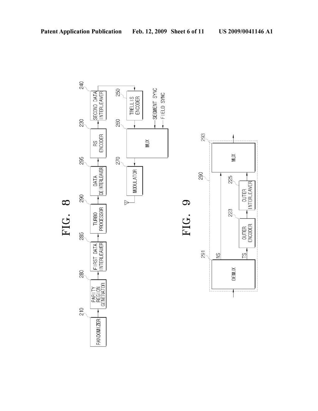 TRANSPORT STREAM GENERATING DEVICE, TRANSMITTING DEVICE, RECEIVING DEVICE, AND A DIGITAL BROADCAST SYSTEM HAVING THE SAME, AND METHOD THEREOF - diagram, schematic, and image 07