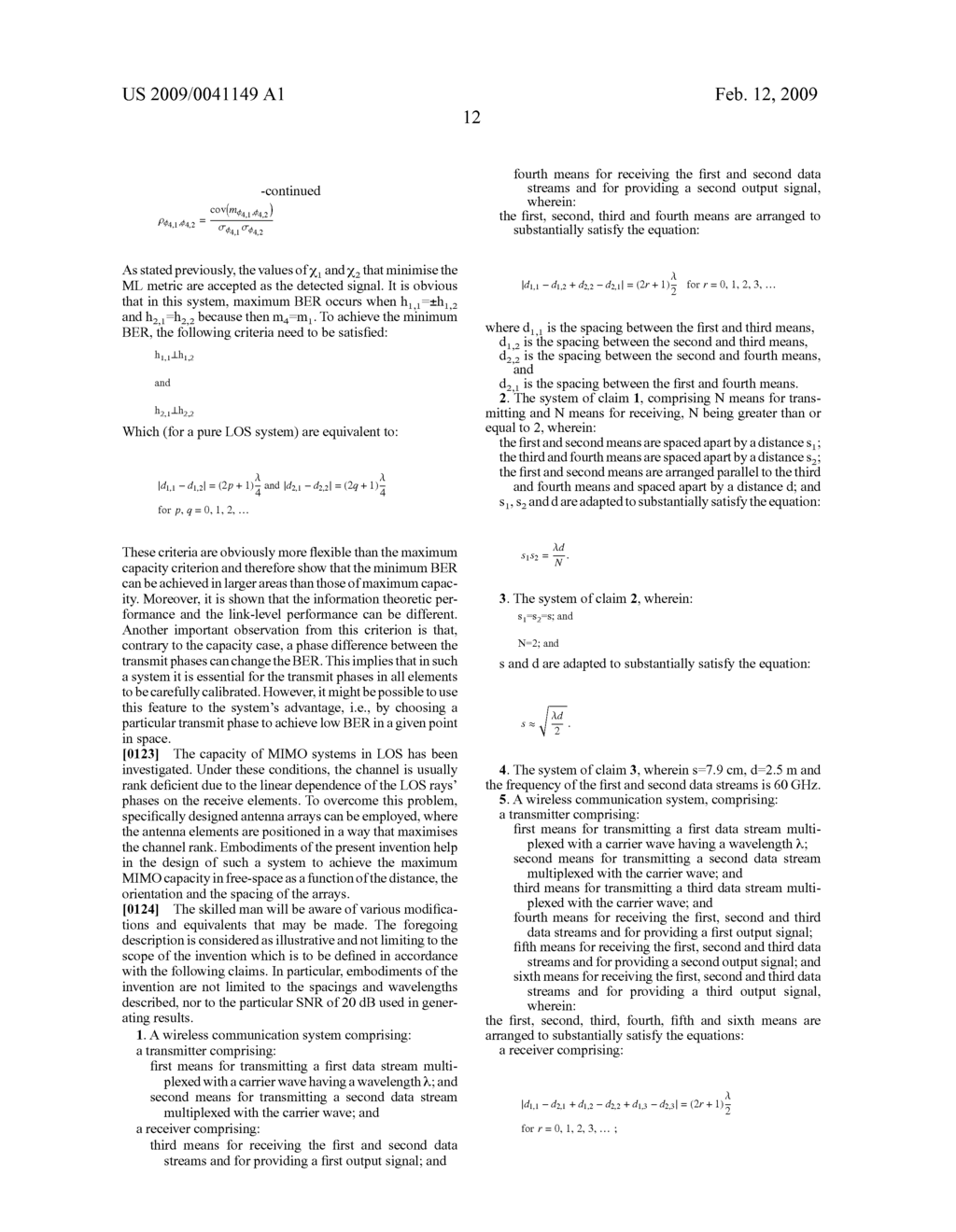 Multiple input-multiple output communication system - diagram, schematic, and image 23