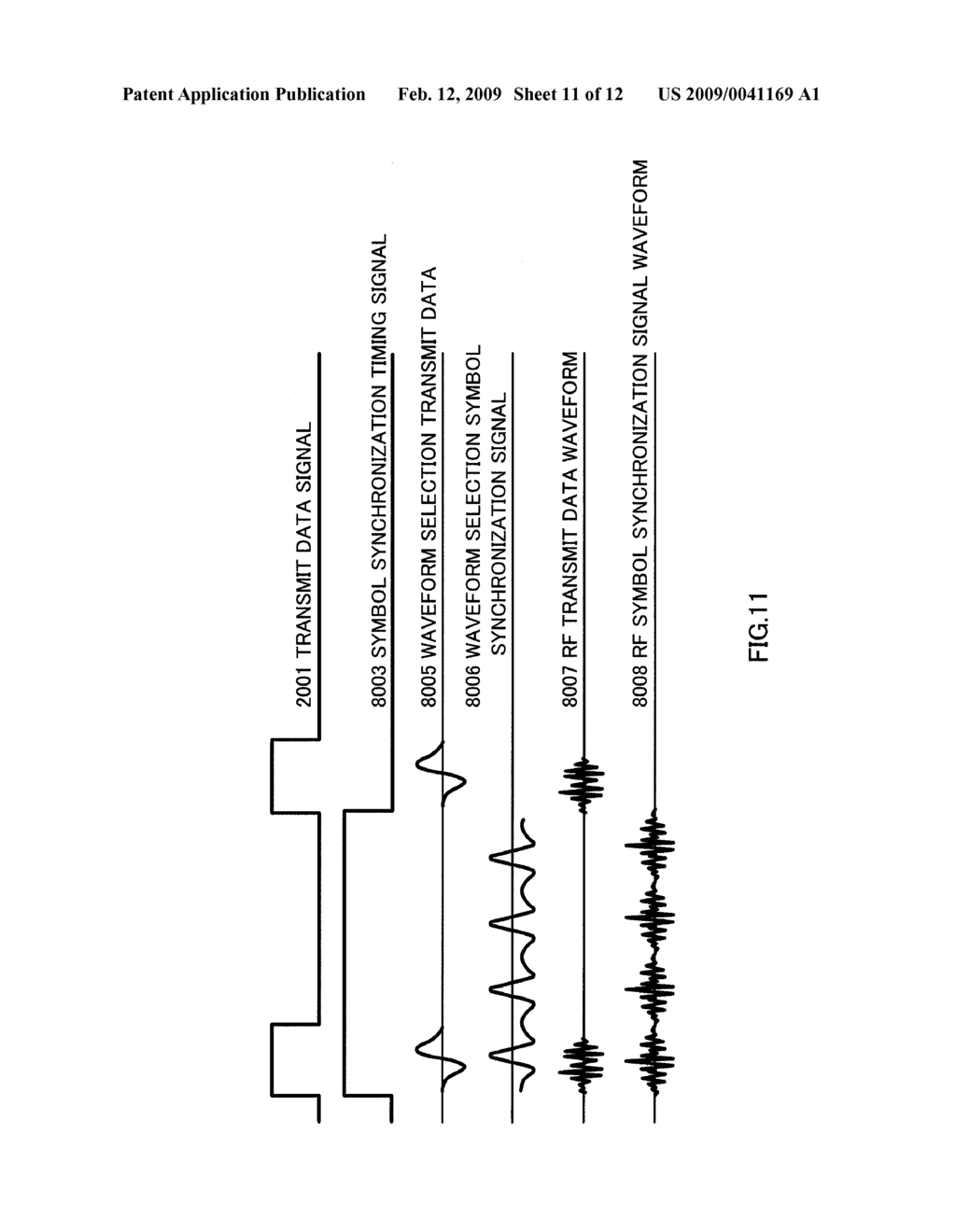 PULSE MODULATION TYPE TRANSMITTER APPARATUS AND PULSE MODULATION TYPE RECEIVER APPARATUS - diagram, schematic, and image 12