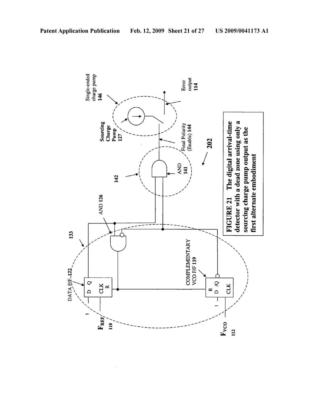 DATA CLOCK RECOVERY SYSTEM USING DIGITAL ARRIVAL-TIME DETECTOR - diagram, schematic, and image 22