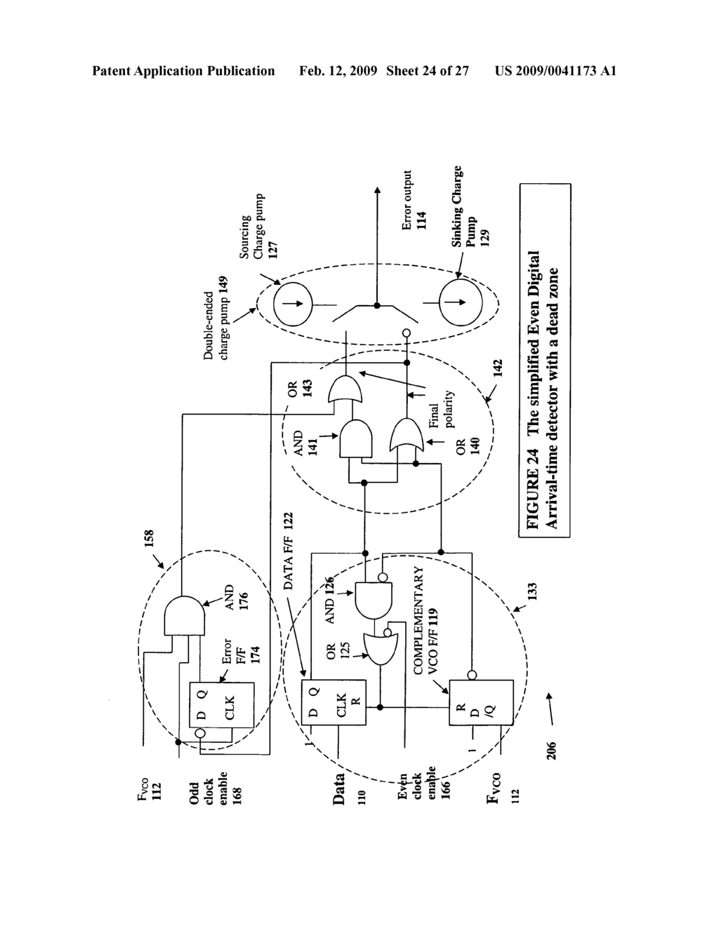 DATA CLOCK RECOVERY SYSTEM USING DIGITAL ARRIVAL-TIME DETECTOR - diagram, schematic, and image 25