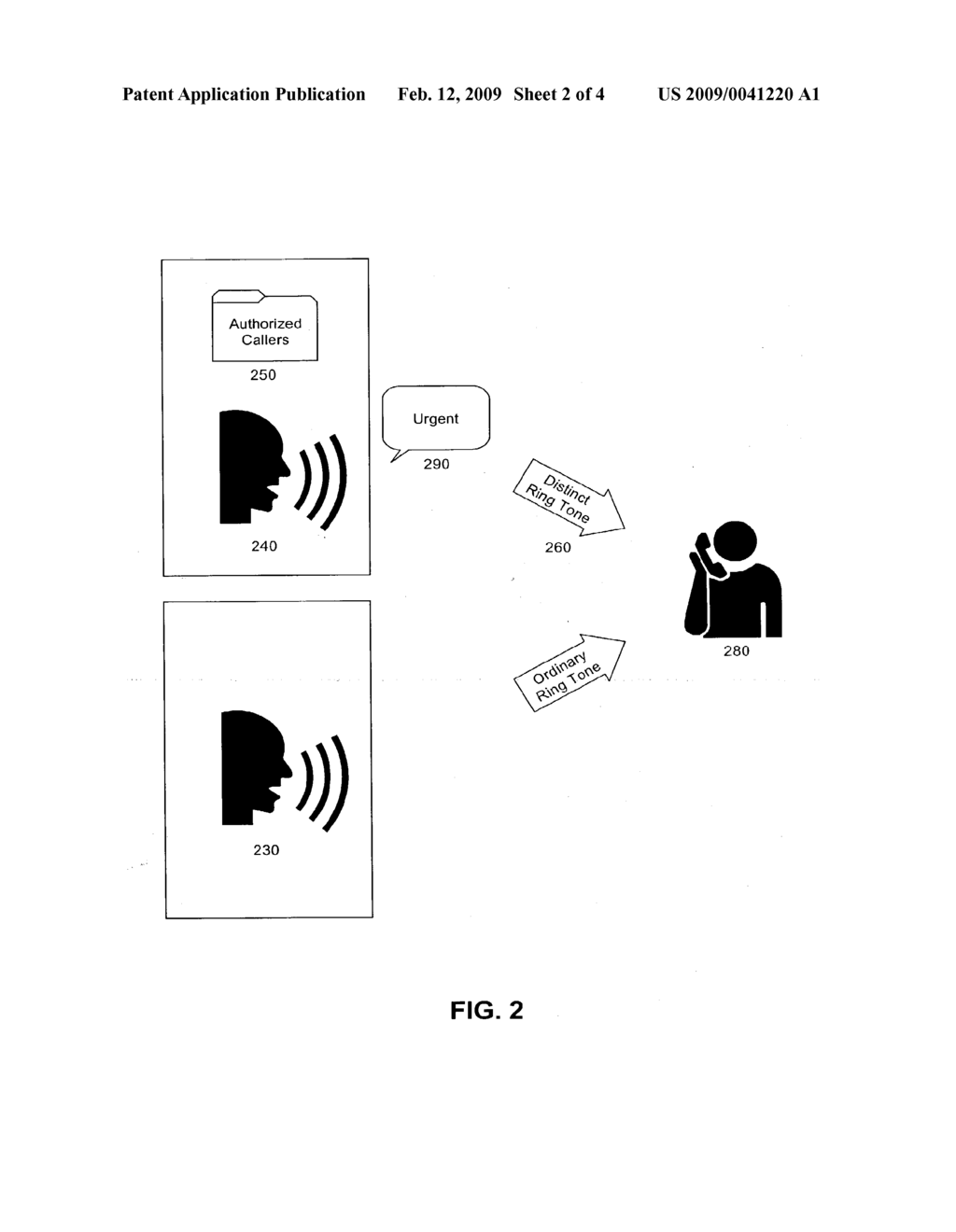 RING-TONE IDENTIFIATIONOF URGENT PHONE CALLS - diagram, schematic, and image 03