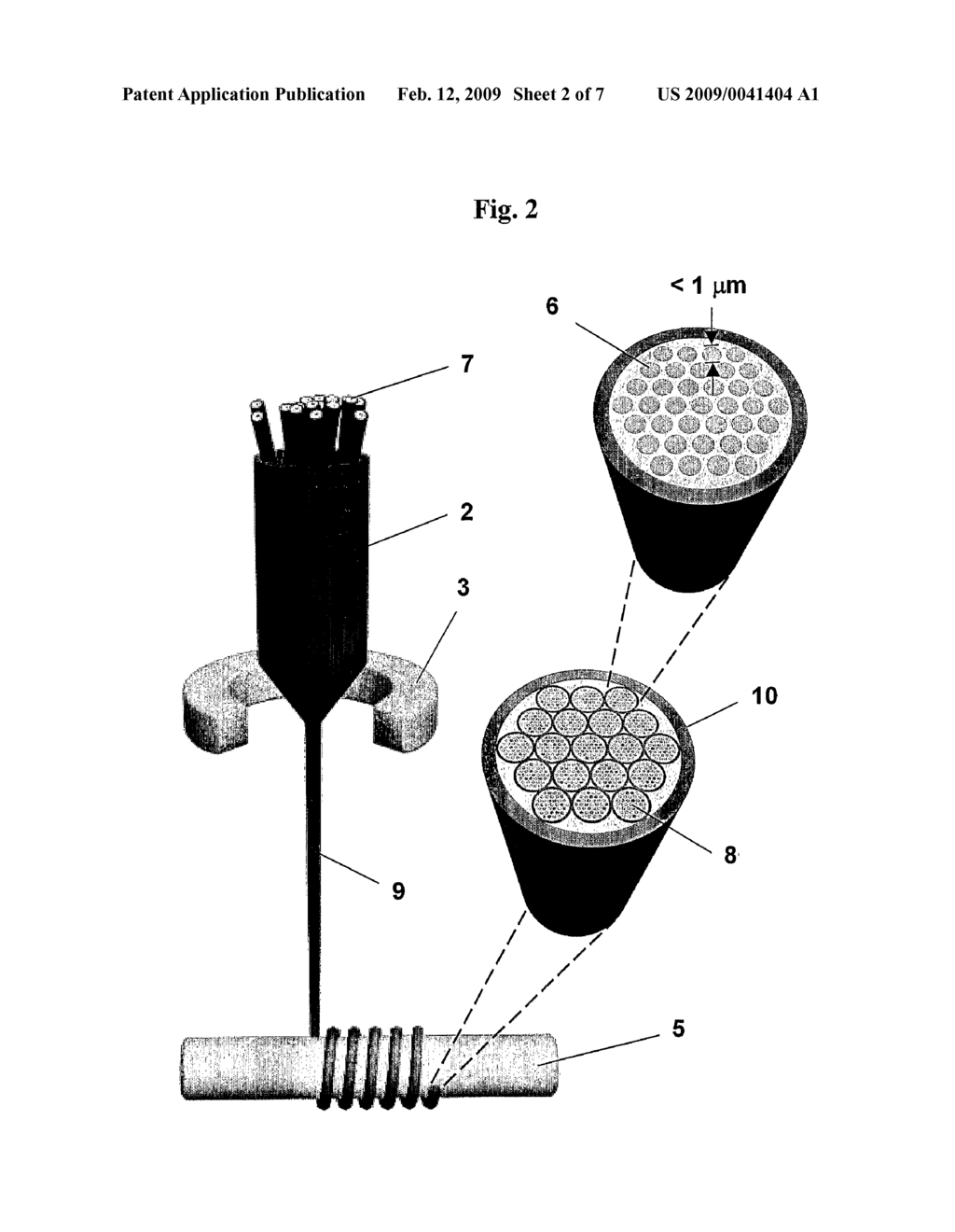 Fiber sensor production - diagram, schematic, and image 03