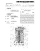 Scroll-type refrigerant compressor diagram and image