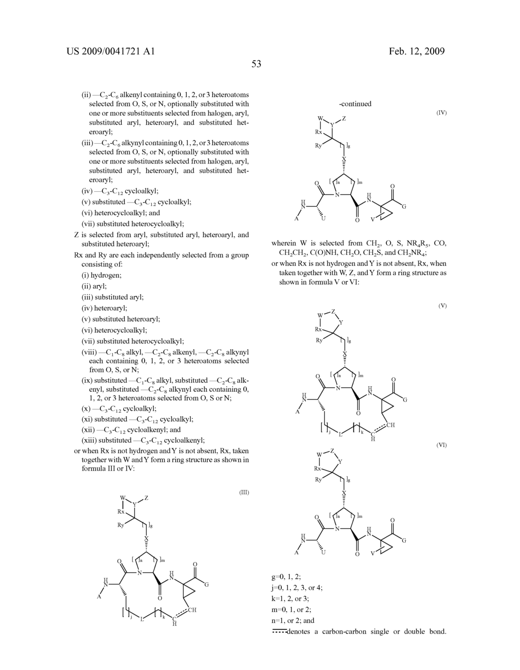 ARYLALKOXYL HEPATITIS C VIRUS PROTEASE INHIBITORS - diagram, schematic, and image 54