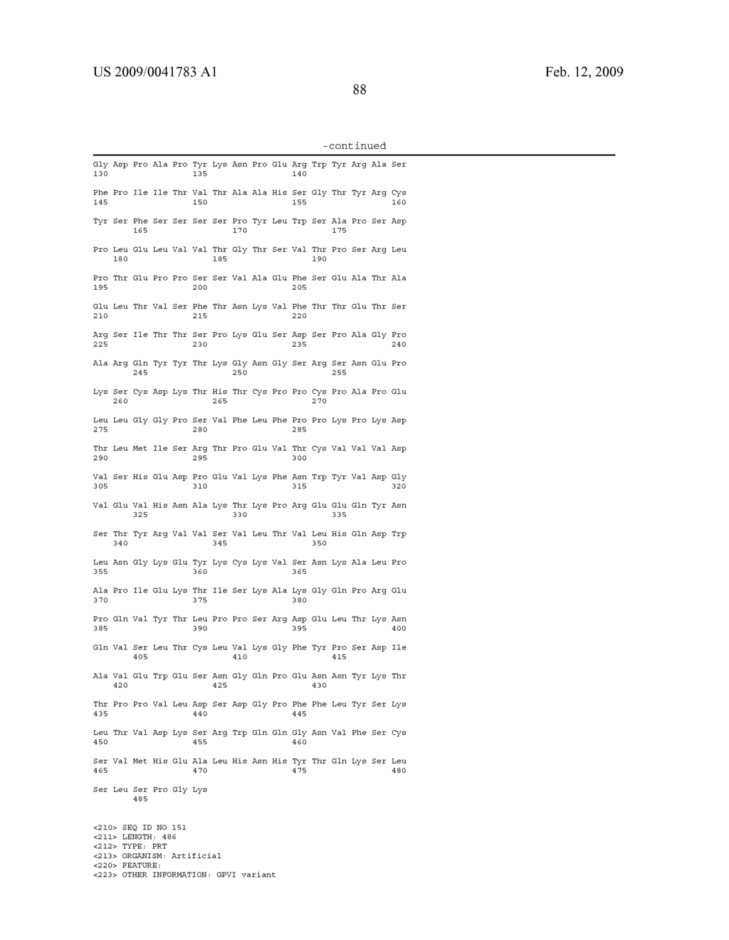 ANTI-PLATELET MEMBRANE GLYCOPROTEIN VI MONOCLONAL ANTIBODY - diagram, schematic, and image 116