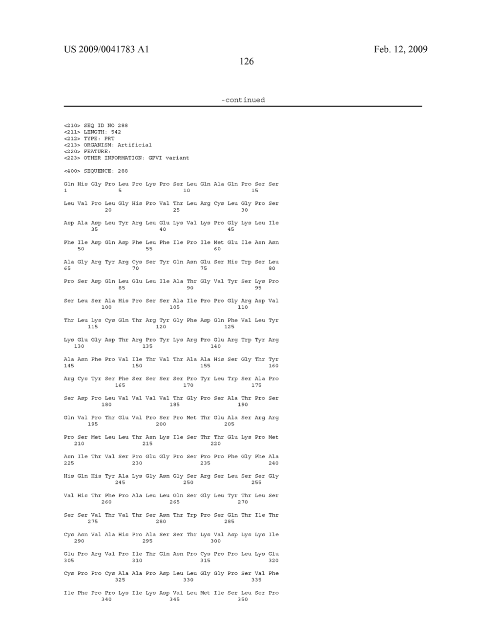 ANTI-PLATELET MEMBRANE GLYCOPROTEIN VI MONOCLONAL ANTIBODY - diagram, schematic, and image 154