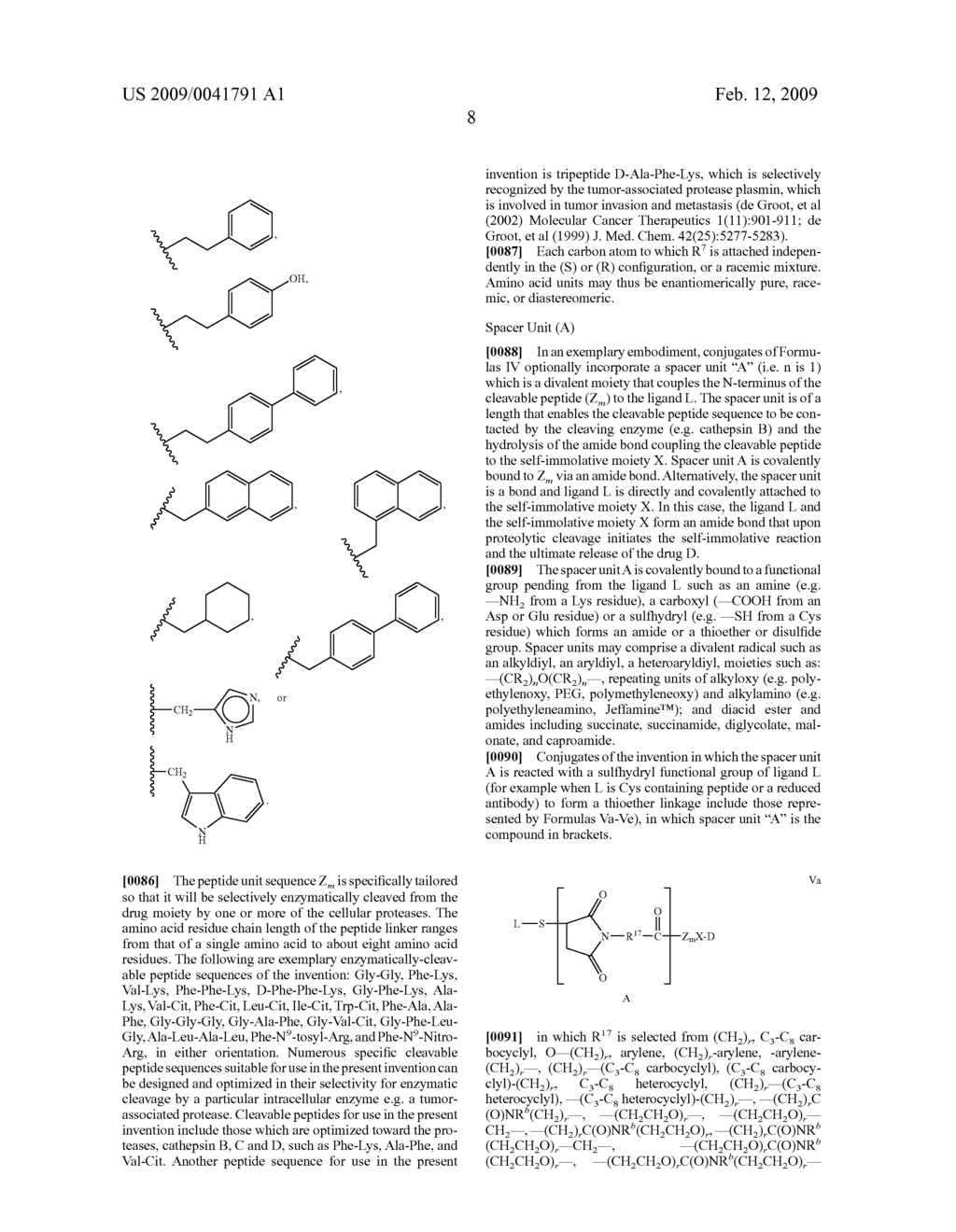Heterocyclic self-immolative Linkers and Conjugates - diagram, schematic, and image 11