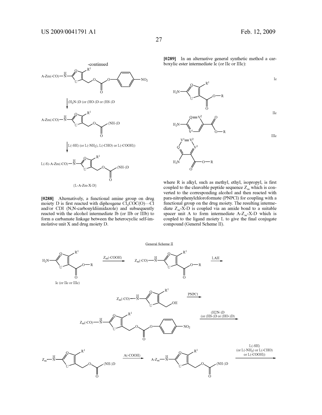 Heterocyclic self-immolative Linkers and Conjugates - diagram, schematic, and image 30
