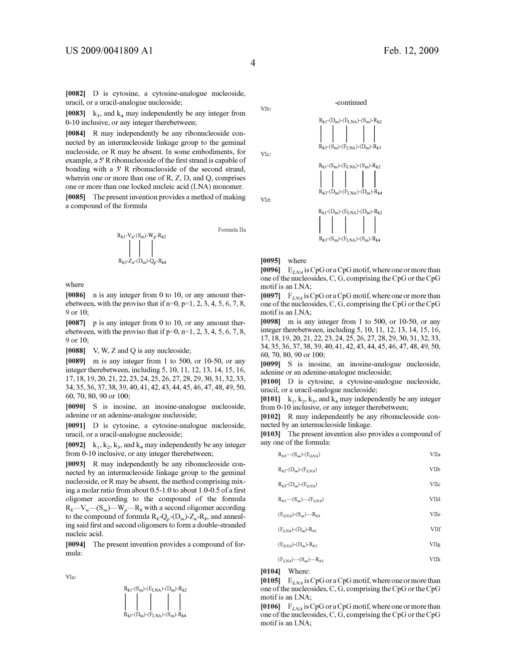 DOUBLE-STRANDED LOCKED NUCLEIC ACID COMPOSITIONS - diagram, schematic, and image 09