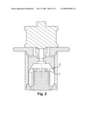 Elastomeric seal sizer diagram and image