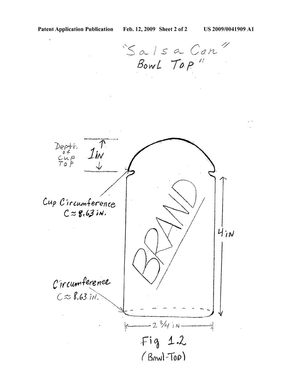 Salsa can cup top/bowl top - diagram, schematic, and image 03