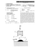 Method and device for cold-embossing a fatty food mass diagram and image