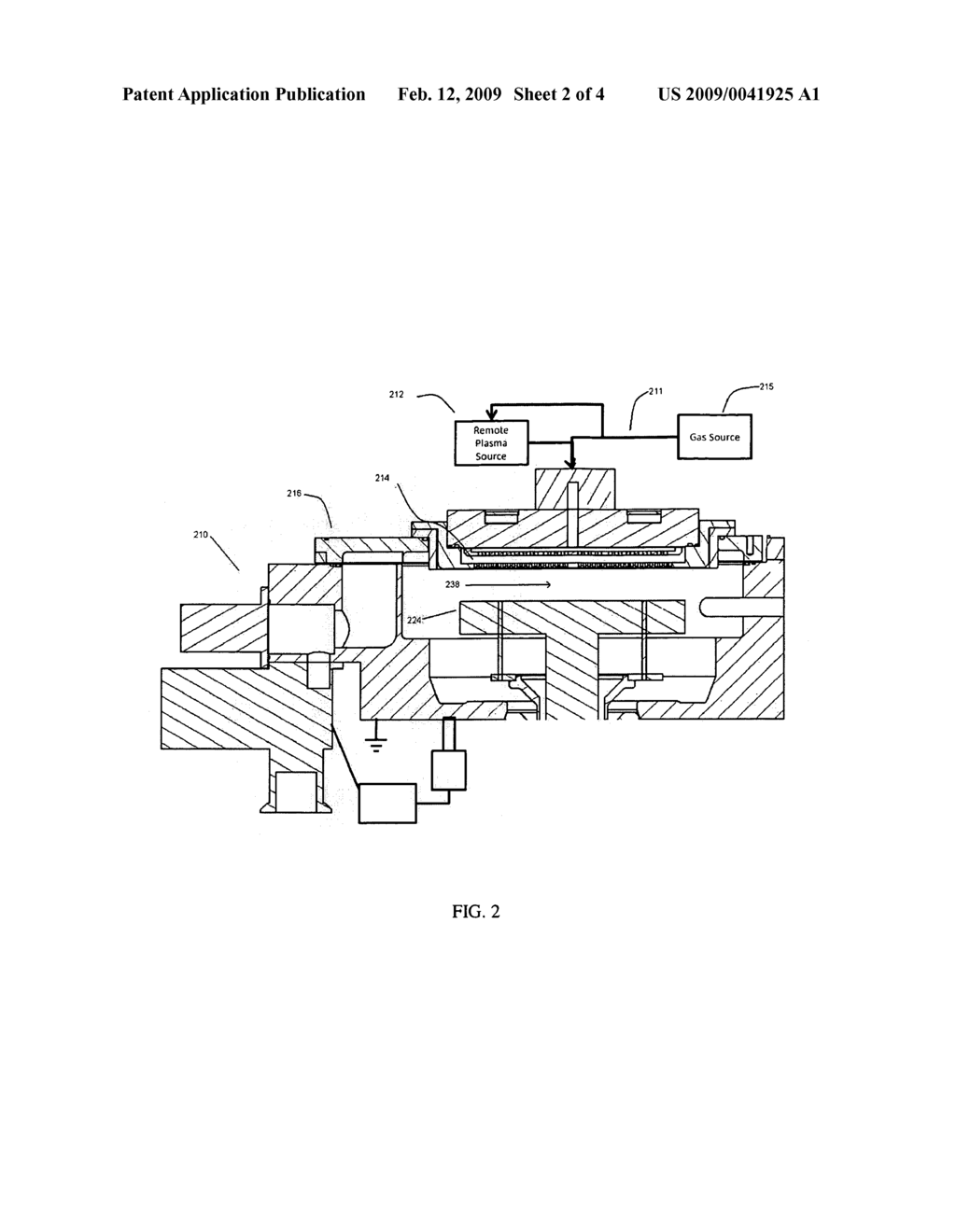 System and Method for Endpoint Detection of a Process in a Chamber - diagram, schematic, and image 03