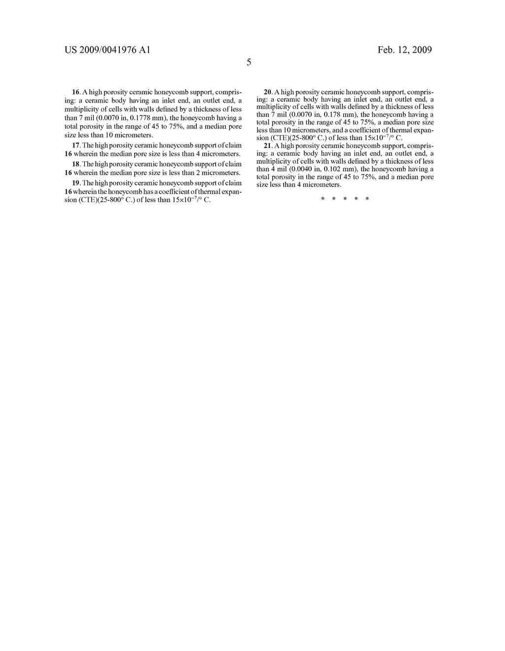 High porosity honeycomb and method - diagram, schematic, and image 09