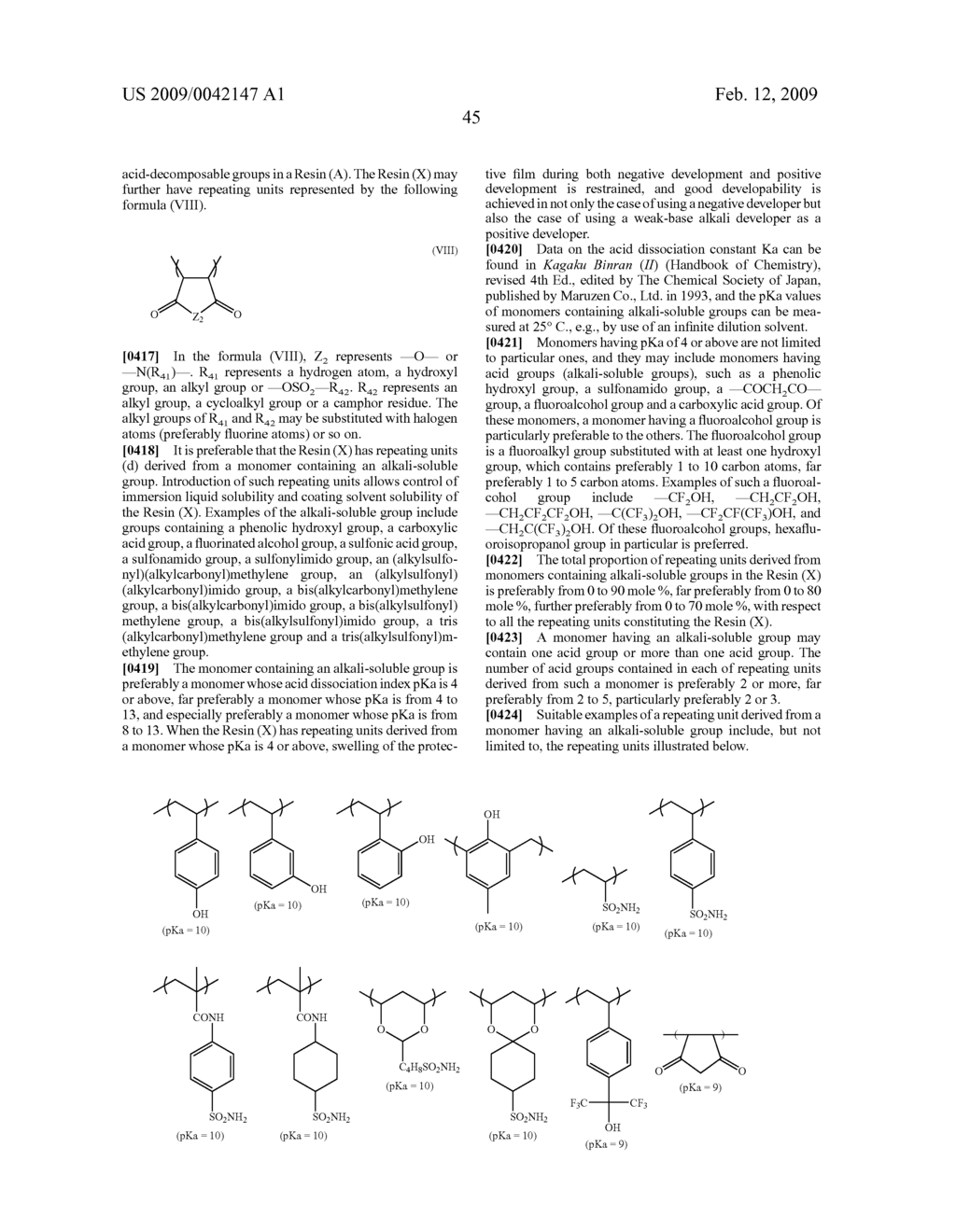 METHOD OF FORMING PATTERNS - diagram, schematic, and image 49