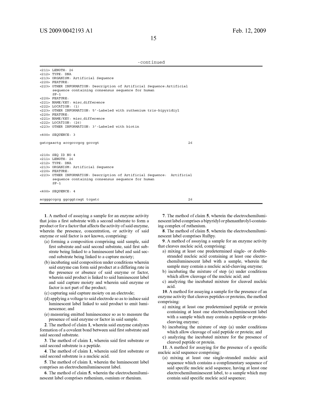 Assays for measuring nucleic acid binding proteins and enzyme activities - diagram, schematic, and image 24