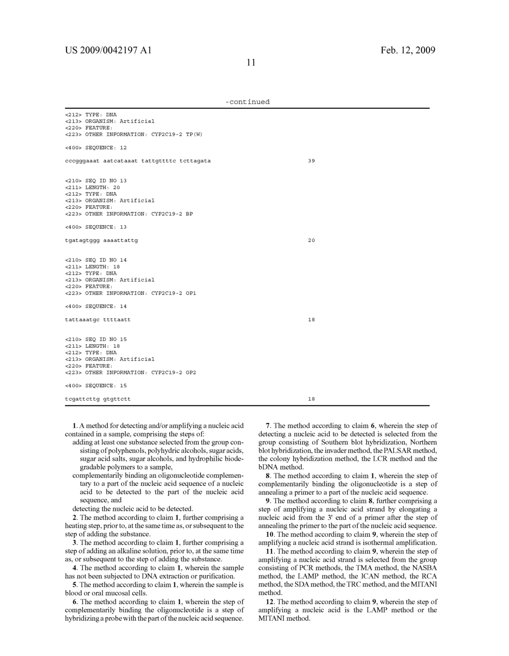 METHOD FOR DETECTING AND AMPLIFYING NUCLEIC ACID - diagram, schematic, and image 27