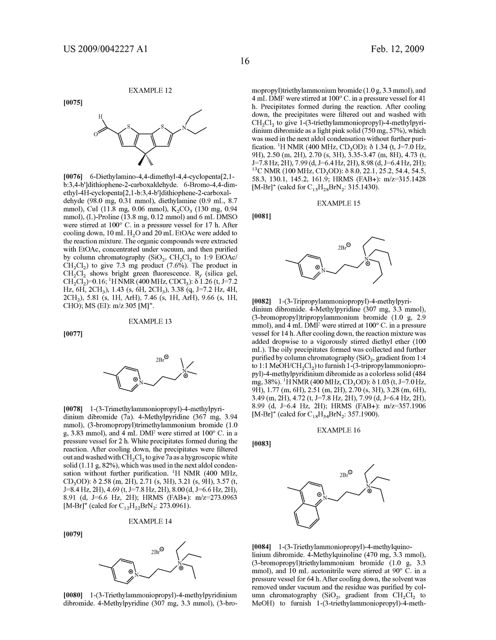 AMINO(OLIGO)THIOPHENE DYES, PREPARATION THEREOF, AND OPTICAL METHODS OF USE - diagram, schematic, and image 41