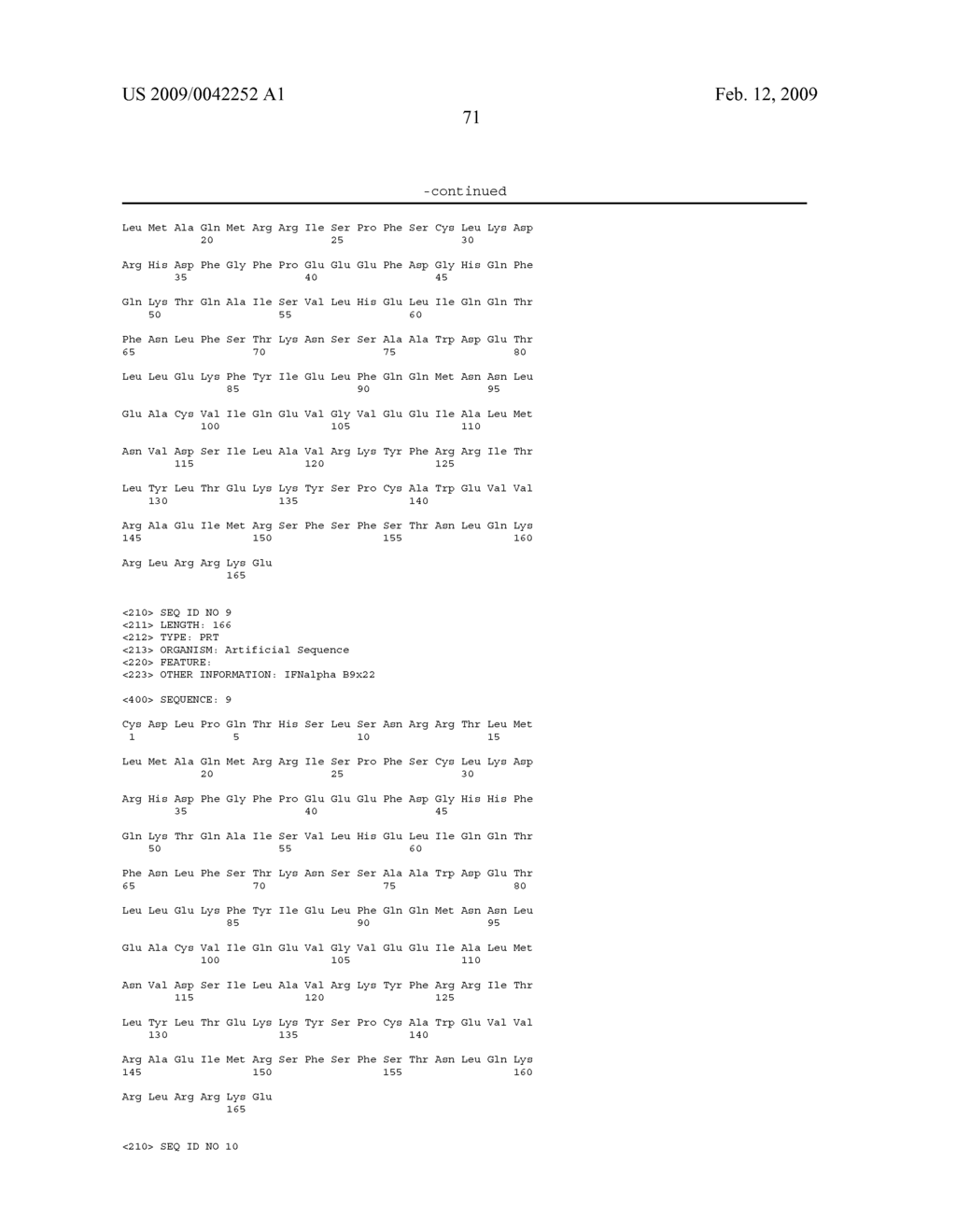 INTERFERON-ALPHA POLYPEPTIDES AND CONJUGATES - diagram, schematic, and image 79