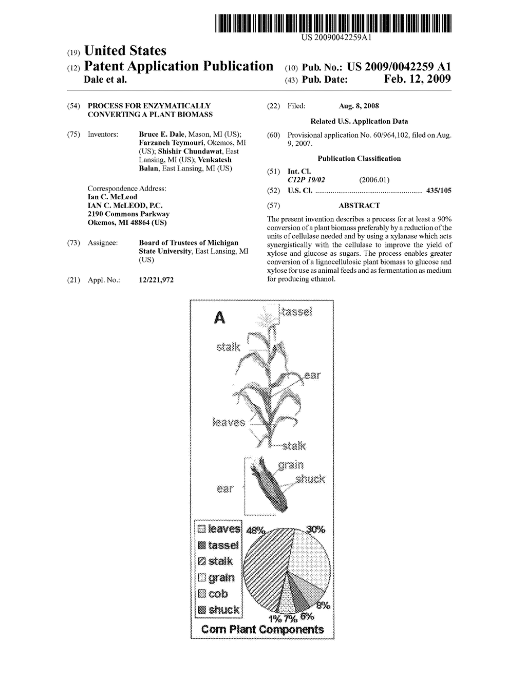 Process for enzymatically converting a plant biomass - diagram, schematic, and image 01