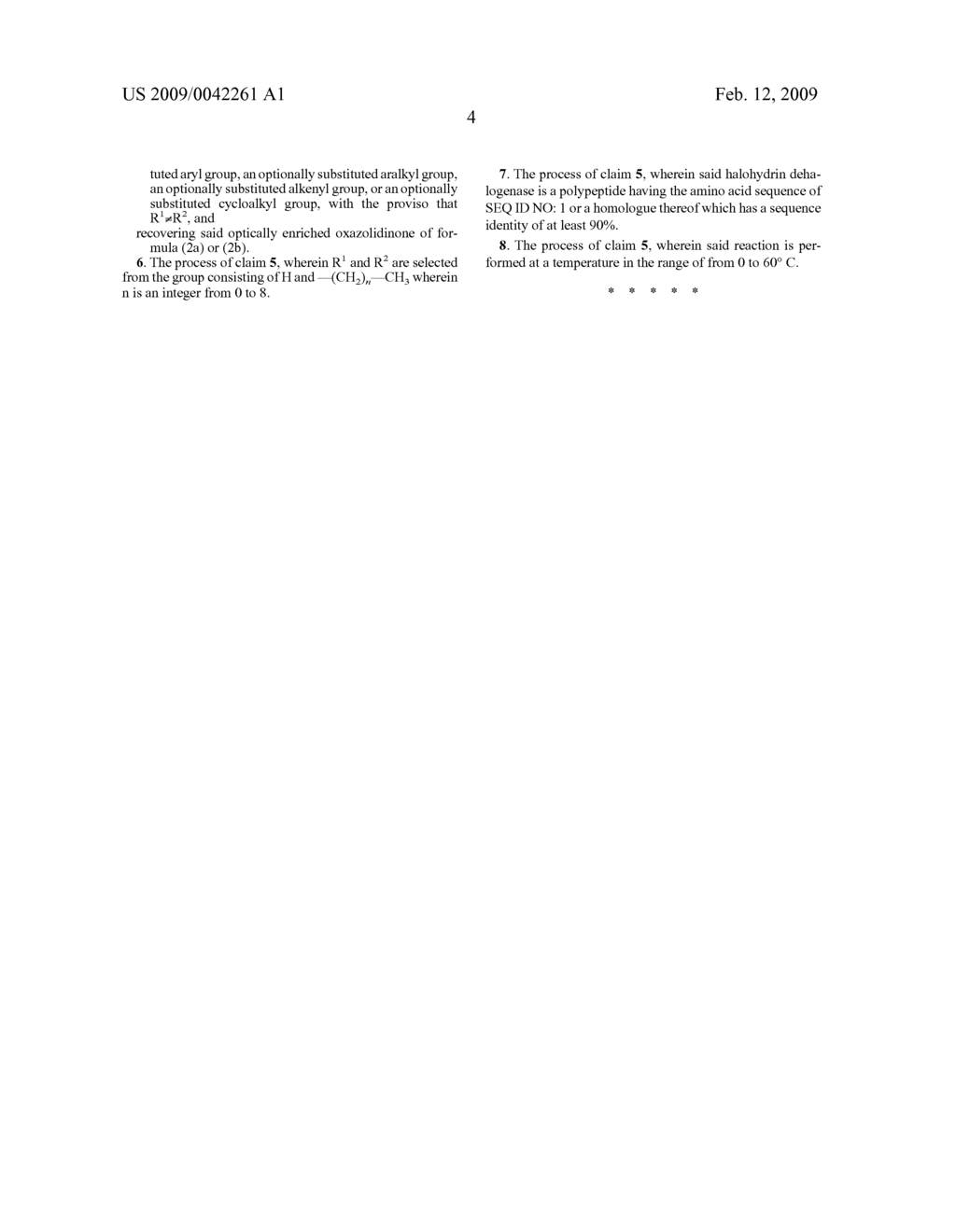 PROCESS FOR THE PREPARATION OF OPTICALLY ACTIVE 5-SUBSTITUTED 2-OXAZOLIDINONES FROM RACEMIC EPOXIDES AND CYANATE EMPLOYING A HALOHYDRIN DEHALOGENASE - diagram, schematic, and image 05