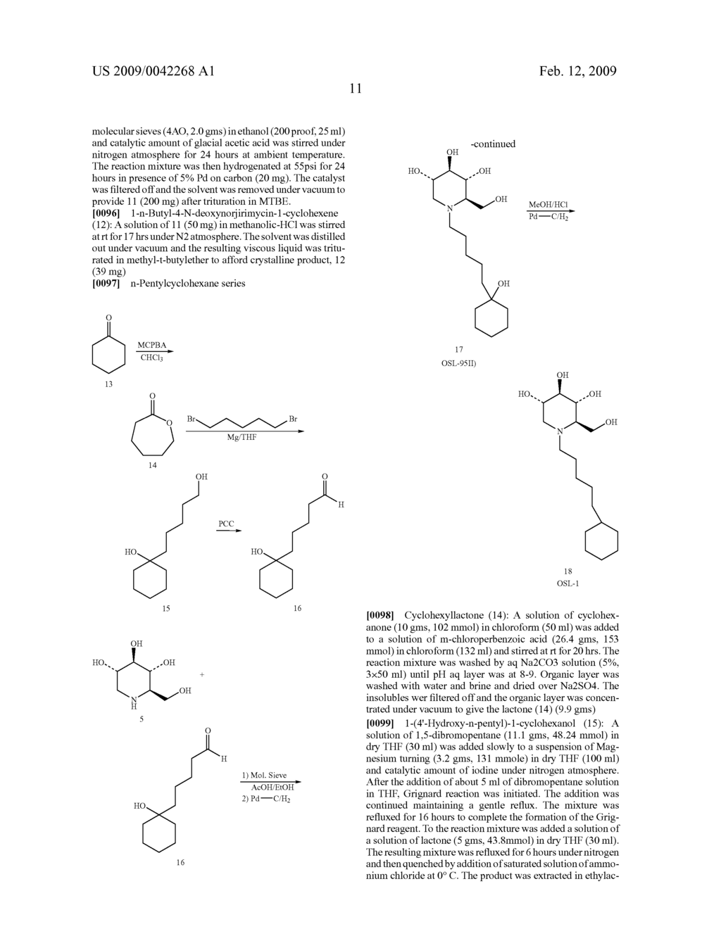 IMINOSUGAR COMPOUNDS WITH ANTIFLAVIRUS ACTIVITY - diagram, schematic, and image 19