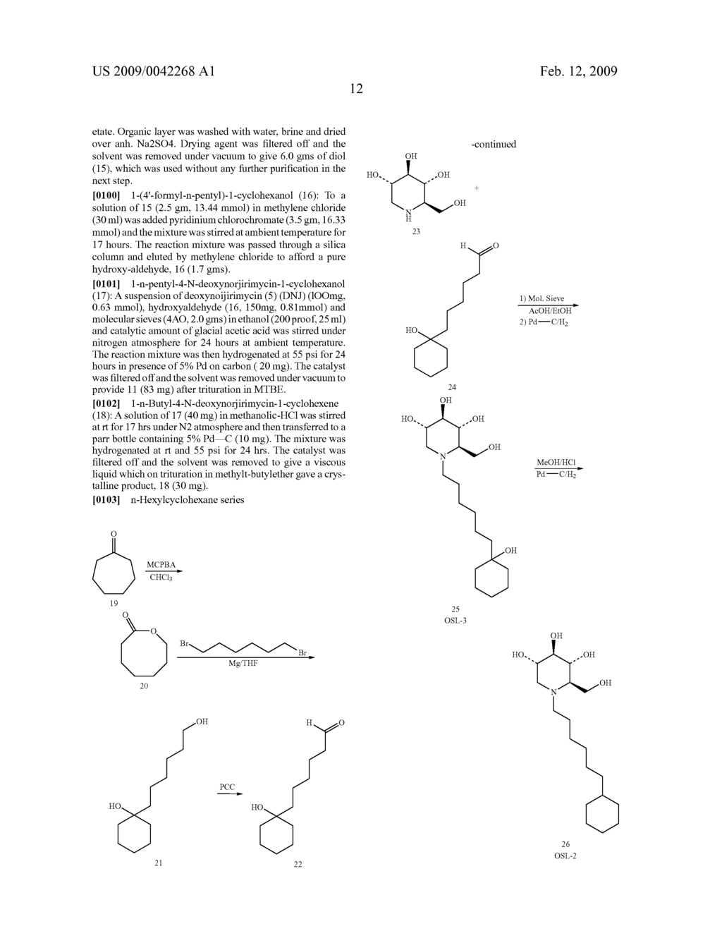 IMINOSUGAR COMPOUNDS WITH ANTIFLAVIRUS ACTIVITY - diagram, schematic, and image 20